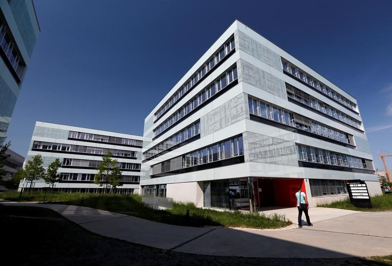 The Innovation Park is seen at the Swiss Federal Institute of Technology (EPFL) in Ecublens, near Lausanne, Switzerland May 10, 2016. REUTERS/Denis Balibouse