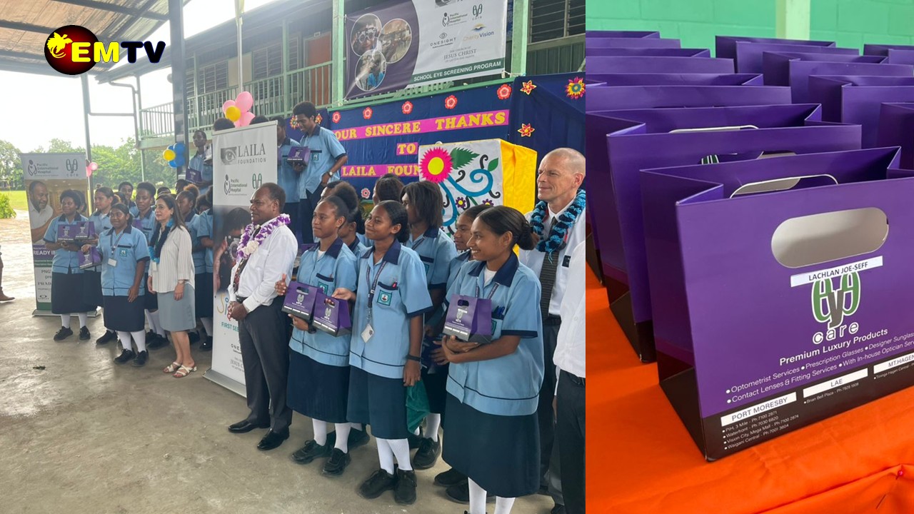 ST. CHARLES LWANGA SECONDARY SCHOOL STUDENTS RECEIVE GLASSES