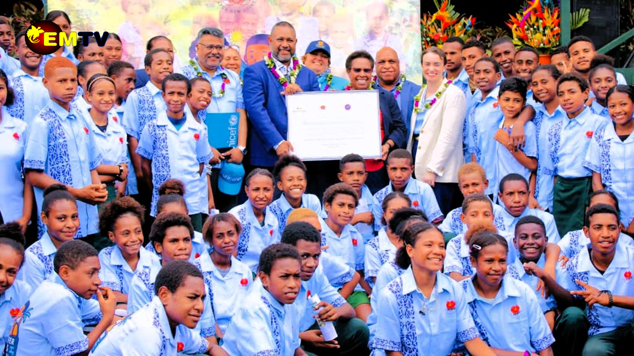 GOVERNOR PETER LAUNCHES SMARTER SAFER SCHOOLS PROGRAMME AT IOBUNA-KOUBA