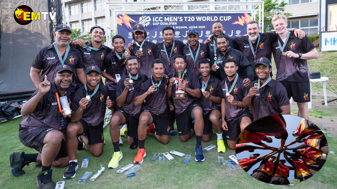 PNG BARRAMANDIS CONGRATULATED ON ICC MEN’S T20 WORLD CUP EAP QUALIFIER SUCCESS