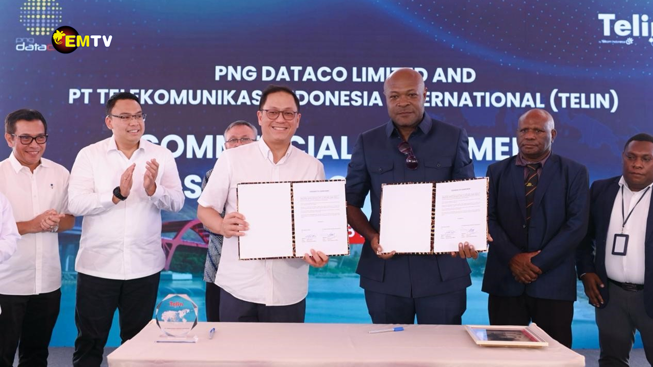 FIRST DIGITAL BRIDGE CONNECTING INDONESIA AND PAPUA NEW GUINEA