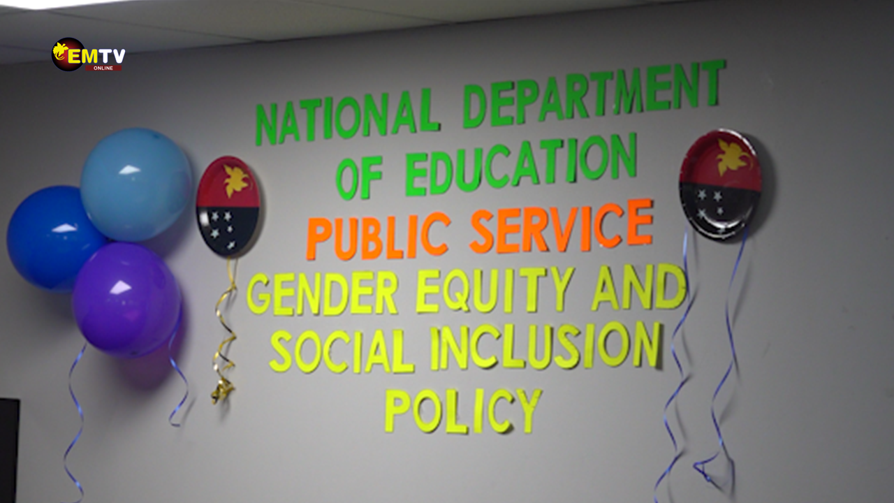 NATIONAL DEPARTMENT OF EDUCATION LAUNCHED PUBLIC SERVICE GESI POLICY — EMTV ONLINE