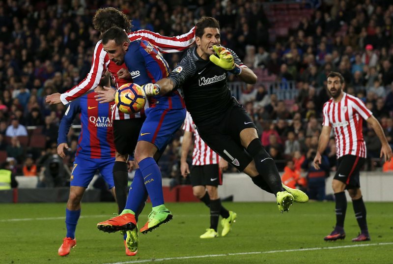 Football Soccer - Barcelona v Athletic Bilbao - Spanish La ...